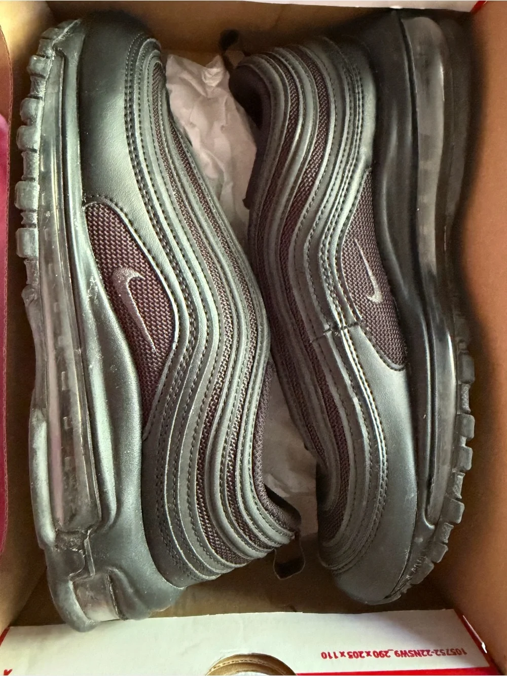 Nike women’s Air Max 97 in Black
